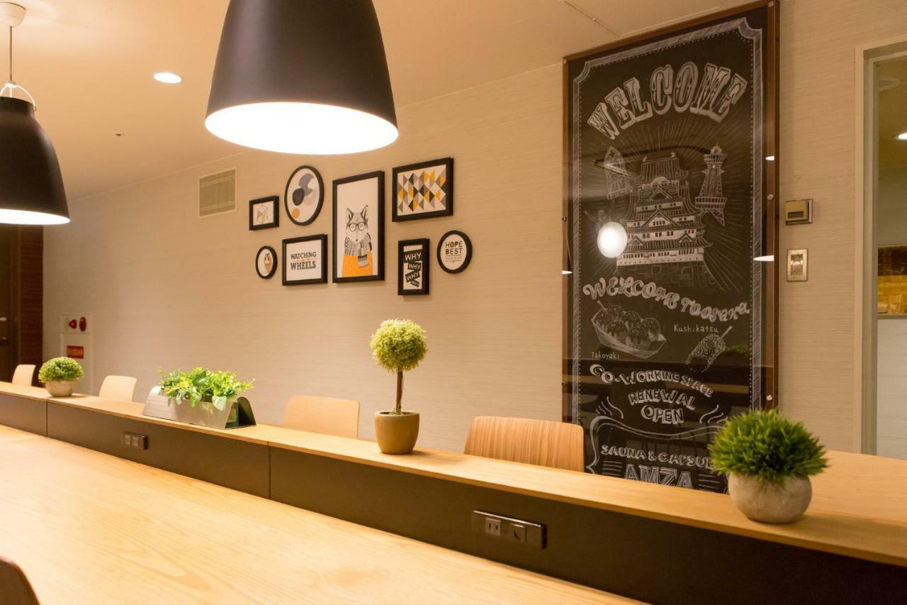 Sauna & Capsule Amza โอซาก้า ภายนอก รูปภาพ